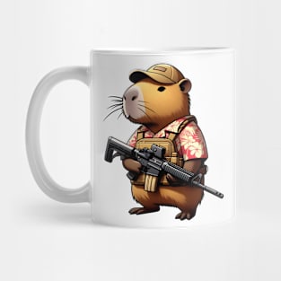 tactical capybara Mug